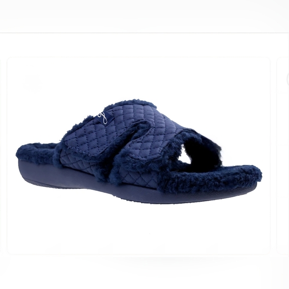 BNWT Spenco US 8.5 Sherpa Jamie Slippers Orthoic Grade Arch Support Comfort - Picture 1 of 16